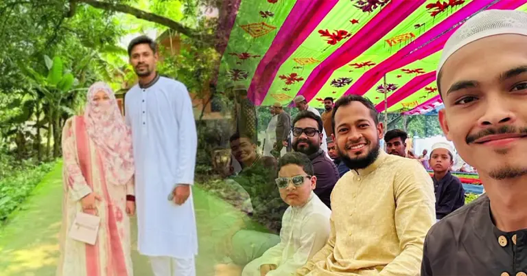 জাতীয় দলের ক্রিকেটারদের ঈদ উদযাপন